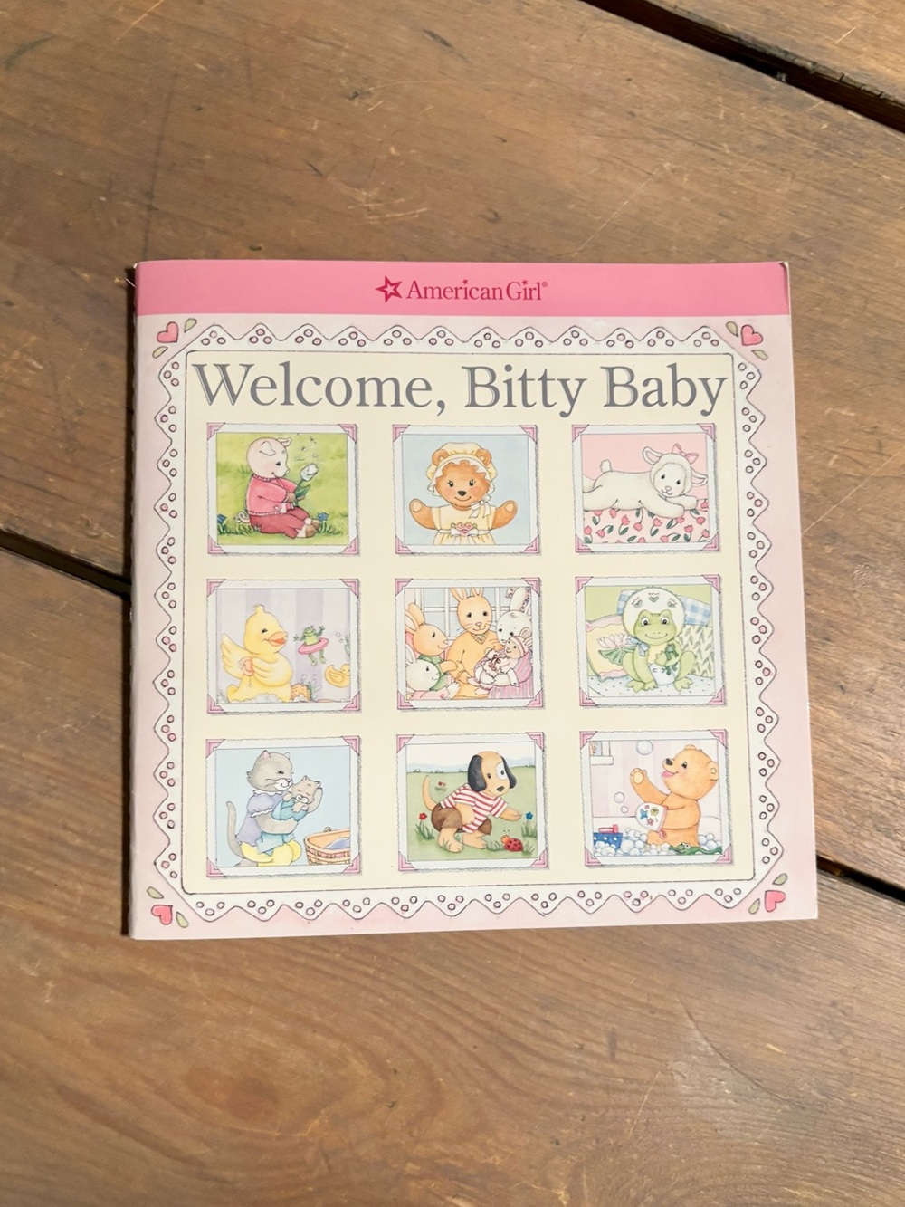 American Girl Welcome Bitty Baby Book